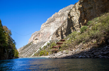 Sulak river. Sulak canyon. Dagestan. Russia