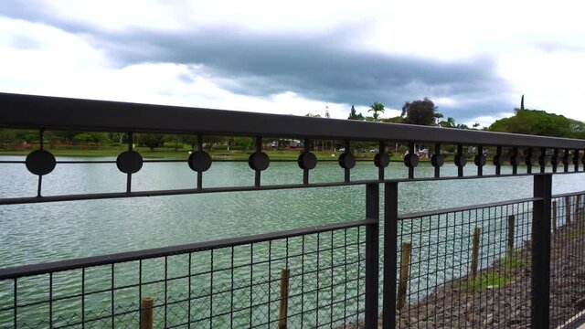 view of the landscape at the lake shore