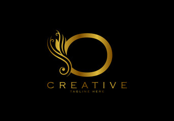 Letter O Luxury Logo Template