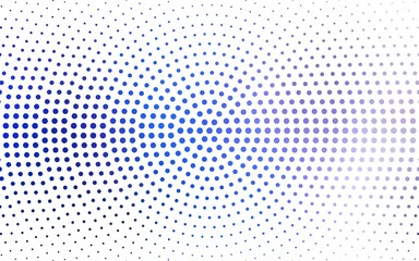 DARK BLUE vector  pattern with spheres. Beautiful colored illustration with blurred circles in nature style. New template for your brand book.