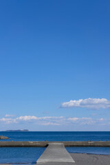 Obraz premium 静岡県伊東市のビーチ