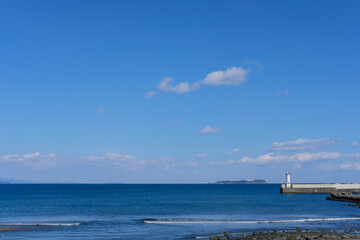 Fototapeta premium 静岡県伊東市のビーチ