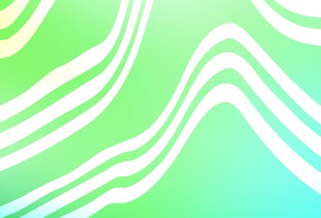 Light Green vector template with wry lines.