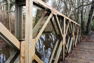 Iron Bridge by the River