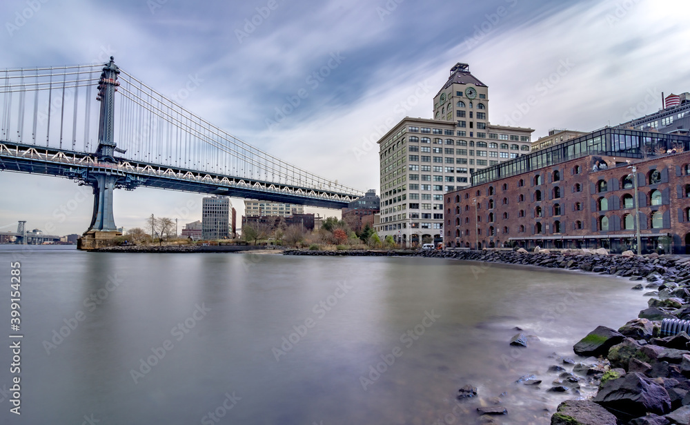 Canvas Prints new york city skyline manhattan panorama view