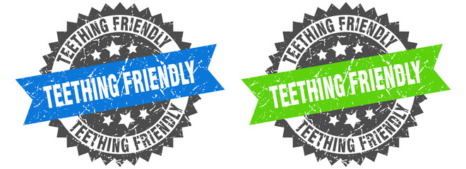 teething friendly band sign. teething friendly grunge stamp set