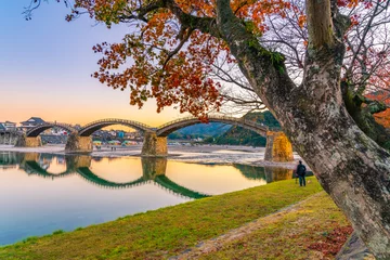 The Kintai Bridge at Iwakuni, Japan
