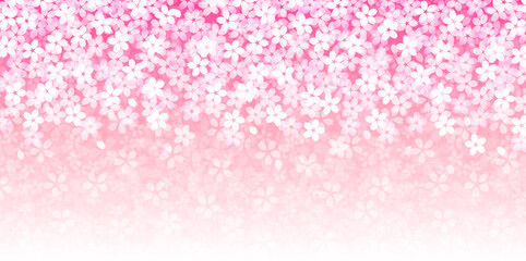 桜　和柄　年賀状　背景