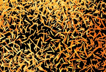 Dark Yellow vector texture with colored lines.