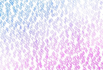 Light Pink, Blue vector backdrop with long lines.