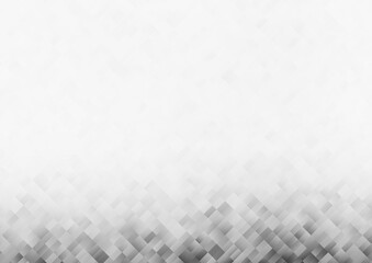 Light Silver, Gray vector backdrop with rectangles, squares.
