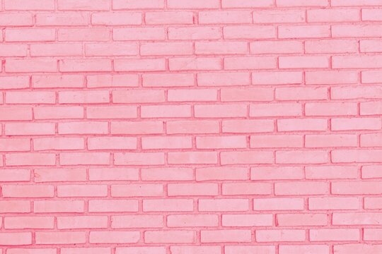 Pink Stock  Brick wall wallpaper Brick wallpaper Pink wallpaper