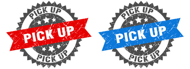 pick up band sign. pick up grunge stamp set