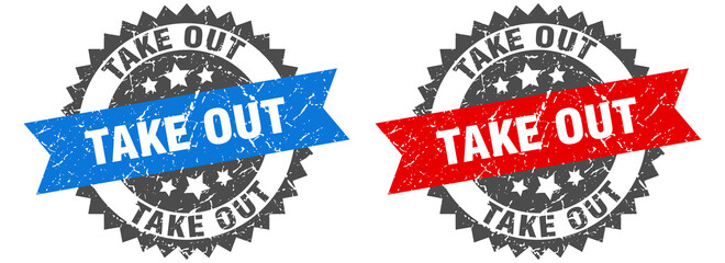 take out band sign. take out grunge stamp set