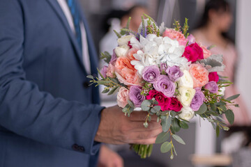 Ramo de flores de novia