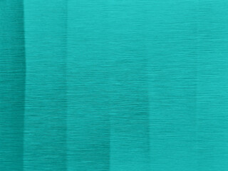 wavy teal brushed metallic background. bright green metallic laminated for interior design material texture.