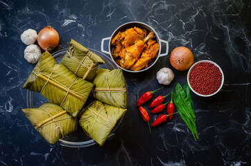 Tamales, a typical Panamanian recipe