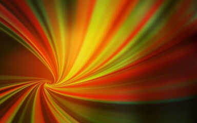 Dark Orange vector blurred bright template. A completely new colored illustration in blur style. Background for designs.