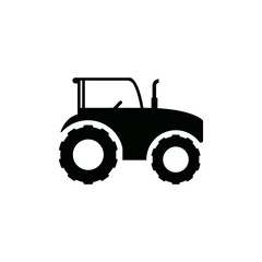 Tractor icon design template vector isolated illustration