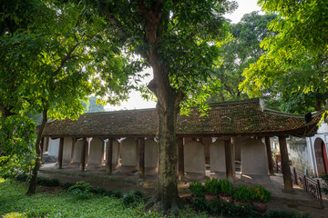 Old buildings in Temper of Literature ( Van Mieu ) - Vietnam first national university, was built in 1070