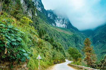 Beautiful landscapes in Ha Giang, Vietnam