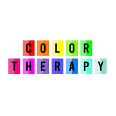 Color Therapy Vector Illustration. Suitable for greeting card poster and banner.