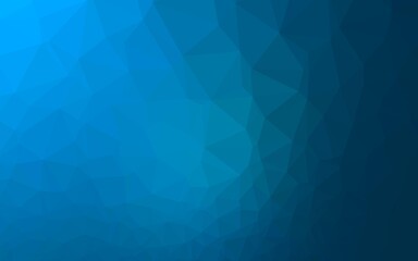Light BLUE vector polygon abstract layout.