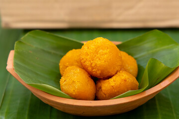Sugar palm dessert, Kanom Tan, Thai dessert