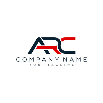 Modern initial ARC logo design vector, Abstract logo concept