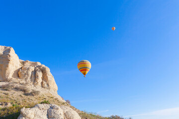 Cappadocia's major tourist attraction - balloon flight. Cappadocia is known around the world as one...