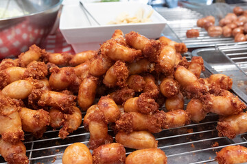 Issan sausages, North Eastern Thai food