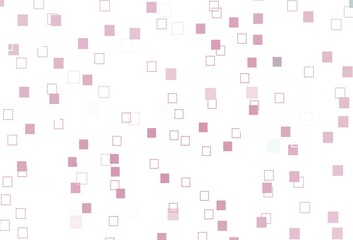 Light Pink vector texture with rectangular style.