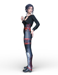 Fototapeta premium スーパーウーマン