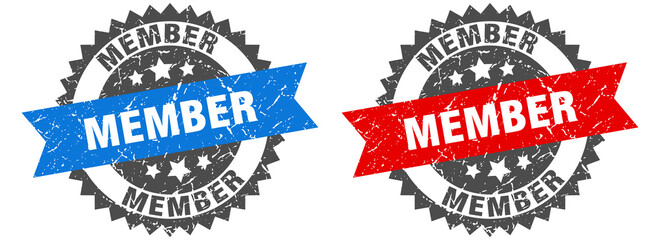 member band sign. member grunge stamp set