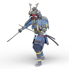Obraz premium 天狗の侍