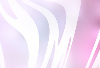 Light Pink vector blurred and colored pattern.