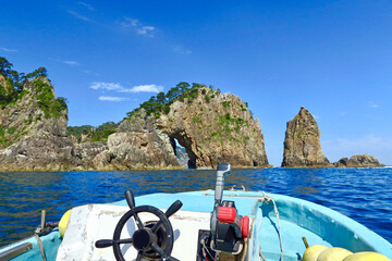 北山崎　サッパ船