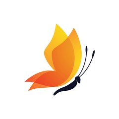 Beauty butterfly logo images