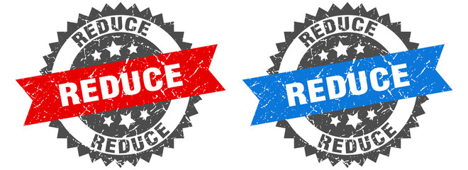 reduce band sign. reduce grunge stamp set