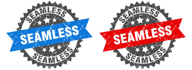 seamless band sign. seamless grunge stamp set