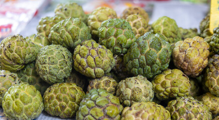 Cinnamon-apple Annona squamosa food fruit