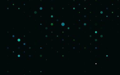 Light BLUE vector backdrop with dots.