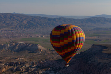 Cappadocia's major tourist attraction - balloon flight. Cappadocia is known around the world as one...