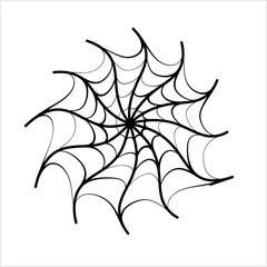 Spider Web Icon Design
