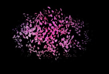 Dark Pink, Blue vector backdrop with abstract shapes.
