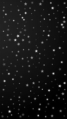 Random falling stars Christmas background. Subtle 