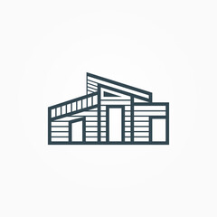 Home, architecture, building Logo