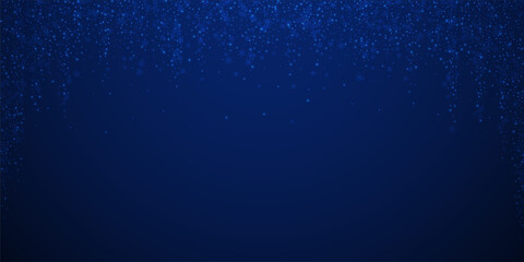 Beautiful glowing snow Christmas background. Subtl