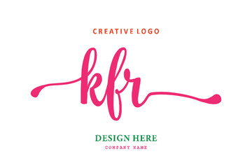 KFR lettering logo is simple, easy to understand and authoritative