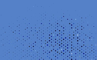 Light BLUE vector backdrop with dots.